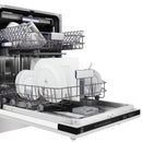 ZLINE 24" Dishwasher in Custom Panel Ready, Stainless Tub, DWV-304-24