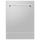 ZLINE 24" Dishwasher in Custom Panel Ready, Stainless Tub, DWV-304-24