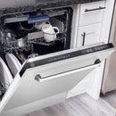 ZLINE 24" Dishwasher in Custom Panel Ready, Stainless Tub, DWV-304-24