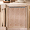ZLINE 24" Dishwasher in Unfinished Wood with Stainless Steel Tub, DW-UF-H-24