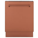 ZLINE 24" Dishwasher with Copper panel, Stainless Tub, DWV-C-24