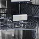 ZLINE 24" Dishwasher with Copper panel, Stainless Tub, DWV-C-24