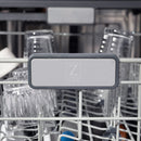 ZLINE 24 in. Panel-Included Monument Series 3rd Rack Top Touch Control Dishwasher with Color Options and Stainless Steel Tub DWMT-BS-24