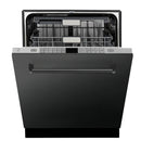 ZLINE 24 in. Panel-Included Monument Series 3rd Rack Top Touch Control Dishwasher with Color Options and Stainless Steel Tub DWMT-BS-24