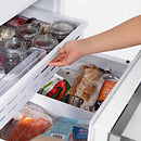 ZLINE 30" Autograph 16.1 cu. ft. 2-Door Bottom Freezer Fridge Water/Ice Dispenser Stainless Steel Matte Black Accents RBIVZ-304-30-MB