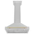 ZLINE 30" Autograph Stainless Wall Range Hood KB4SNZ-30-G