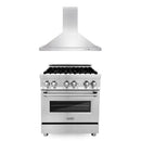 ZLINE 30" Bundle Range RA30 &  Wall Range Hood KB-30, 2KP-RARH30