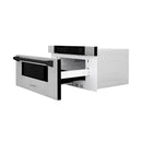 ZLINE 30" Microwave Drawer, Stainless Steel, Black MWDZ-30-MB