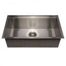 ZLINE 30" Undermount Single Bowl Ledge Sink Stainless Steel, SLS-30