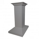 ZLINE 30" Wooden Island Range Hood in Gray, KBiUU-30