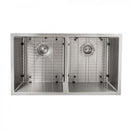 ZLINE 33" Undermount Double Bowl Sink, Stainless Steel, SR50D-33