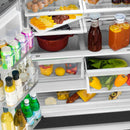 ZLINE 36" Autograph 22.5 cu. ft French Door Refrigerator with Ice Maker in Fingerprint Resistant Stainless Steel RFMZ-36-CB
