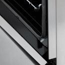 ZLINE 36" Autograph Dual Fuel Range, DuraSnow, Gold, RASZ-SN-36-G
