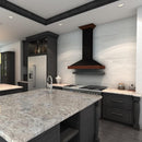 ZLINE 36" Designer Series Wall Mount Range Hood, KB2-BCXXX-36