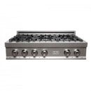 ZLINE 36" Porcelain Rangetop in Snow Stainless, RTS-36
