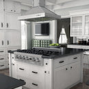 ZLINE 36" Porcelain Rangetop in Snow Stainless, RTS-36