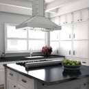 ZLINE 36" Porcelain Rangetop in Snow Stainless, RTS-36