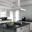 ZLINE 36" Porcelain Rangetop in Snow Stainless, RTS-36