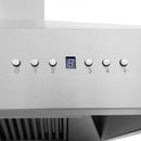 ZLINE 36" Professional Wall Range Hood, Built-in CrownSound® Bluetooth Speakers, 697CRN-BT-36
