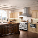 ZLINE 36" Professional Wall Range Hood, Built-in CrownSound® Bluetooth Speakers, 697CRN-BT-36