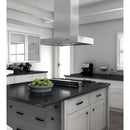 ZLINE 36" Remote Blower Stainless Island Range Hood, KECOMi-RS-36-400