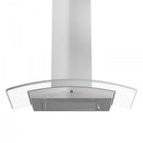 ZLINE 36" Stainless Steel Wall Range Hood with Crown Molding, KZCRN-36