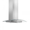 ZLINE 36" Stainless Steel Wall Range Hood with Crown Molding, KZCRN-36