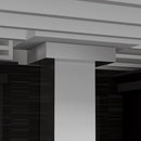 ZLINE 36" Stainless Steel Wall Range Hood with Crown Molding, KZCRN-36