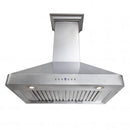 ZLINE 36" Wall Range Hood, Snow Finished, Stainless Steel, 8KF2S-36
