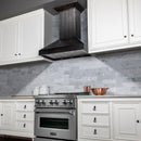 ZLINE 36" Wooden Wall Range Hood, Rustic Dark, KPDD-36