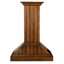 ZLINE 36" Wooden Wall Range Hood, Rustic Light, KPLL-36
