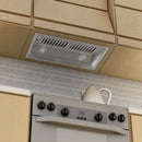 ZLINE 40" Stainless Steel Under Cabinet Range Hood Insert, 695-40