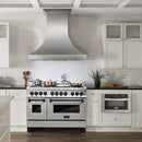 ZLINE 48" Autograph Edition, Dual Fuel Range, RAZ-48-MB