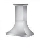 ZLINE 48" Designer Snow Stainless Finish Wall Range Hood, 8632S-48