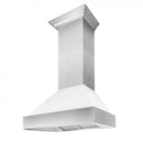 ZLINE 48" Snow Finish Wall Range Hood, White Matte Shell, 8654WM-48
