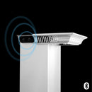 ZLINE 48" Wall Range Hood, Built-in CrownSound® Bluetooth Speakers, KL3CRN-BT-48