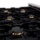 ZLINE 6 Brass Burners, BRASSBR-36
