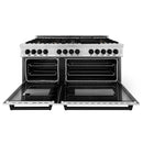 ZLINE 60" Autograph Edition, 7.4 cu. ft. Dual Fuel Range, RAZ-60-MB