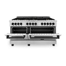 ZLINE 60" Autograph Edition, 7.4 cu. ft. Dual Fuel Range, RAZ-60-MB