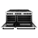 ZLINE 60" Autograph Edition, 7.4 cu. ft. Dual Fuel Range, RAZ-WM-60-MB