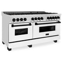 ZLINE 60" Autograph Edition, 7.4 cu. ft. Dual Fuel Range, RAZ-WM-60-MB