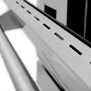 ZLINE 60" Dual Fuel Range, DuraSnow Stainless, RAS-SN-60