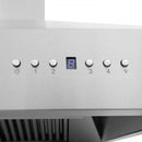 ZLINE 60" Professional Wall Range Hood, Built-in CrownSound Bluetooth Speakers, 697CRN-BT-60
