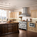 ZLINE 60" Professional Wall Range Hood, Built-in CrownSound Bluetooth Speakers, 697CRN-BT-60