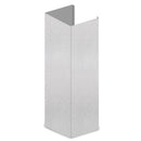 ZLINE 61 In. Snow Finished Stainless Steel Chimney Extension For Ceilings Up To 12.5 Ft. (8KN4S-E)