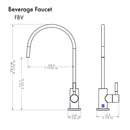 ZLINE Drink Faucet FBV-MB