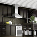 ZLINE Ducted Wall Mount Range Hood in Outdoor Approved Stainless Steel 697-304-48