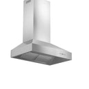 ZLINE Ducted Wall Mount Range Hood in Outdoor Approved Stainless Steel 697-304-48