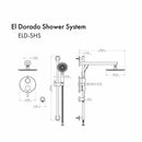 ZLINE El Dorado Shower System ELD-SHS-BN