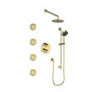 ZLINE Emerald Bay Thermostatic Shower System with Body Jets EMBY-SHS-T3-PG